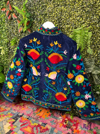 Velvet Suzani Kimono Jacket