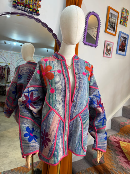 Embroidered Kantha Jacket