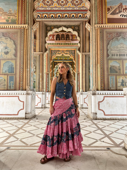 Frida Maxi Wrap Skirt