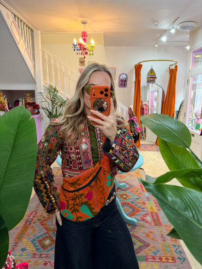 Suzani Velvet Bum Bags