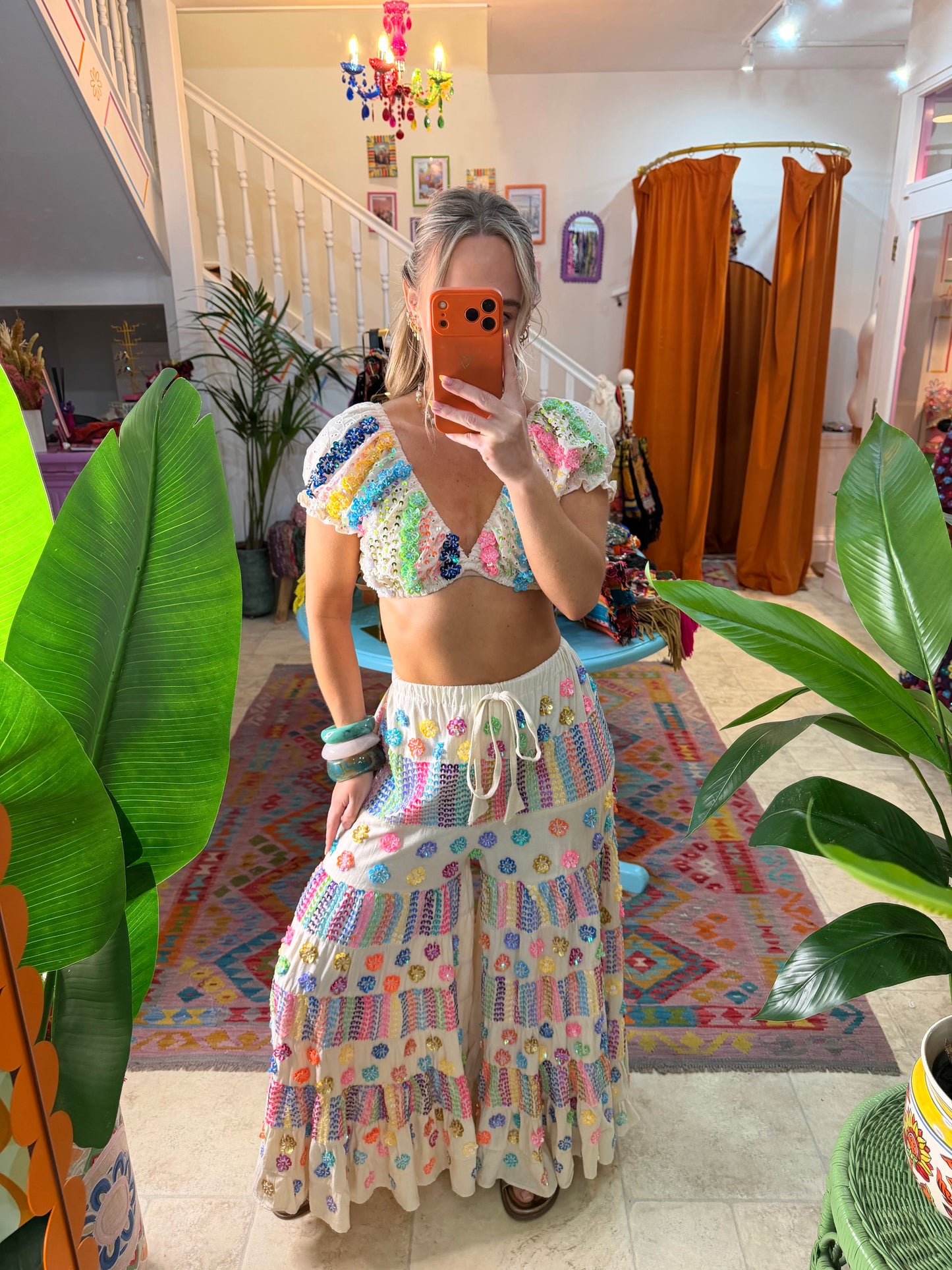 Gypsy Soul Cream Flares