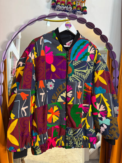 Suzani Oversized Bomber