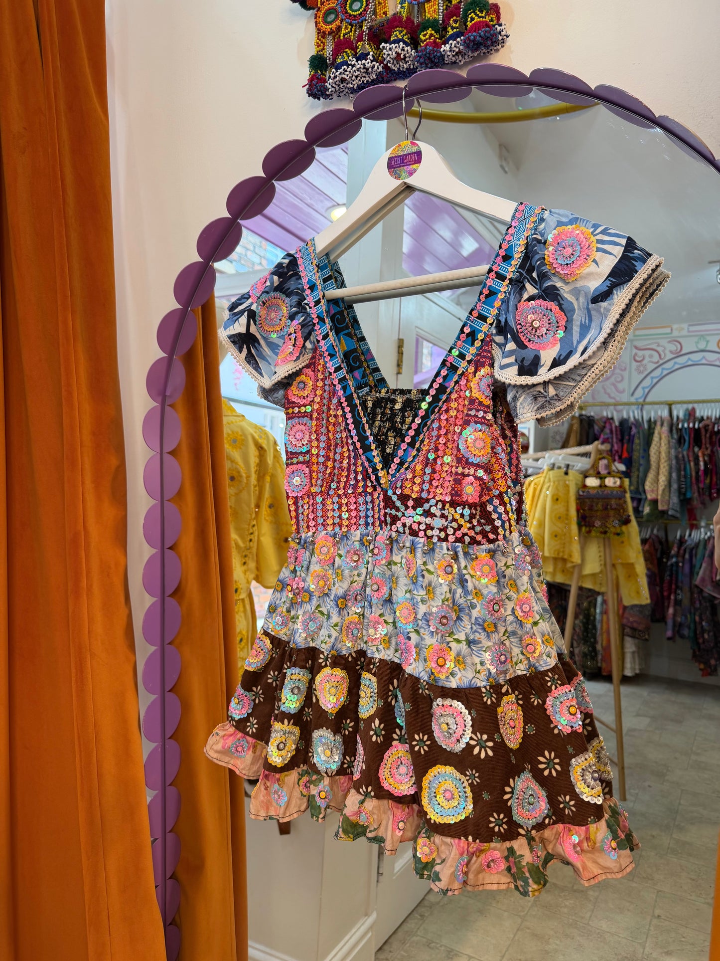 Gypsy Soul Flower Top