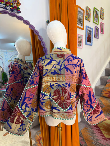 Blanket Kantha Jacket