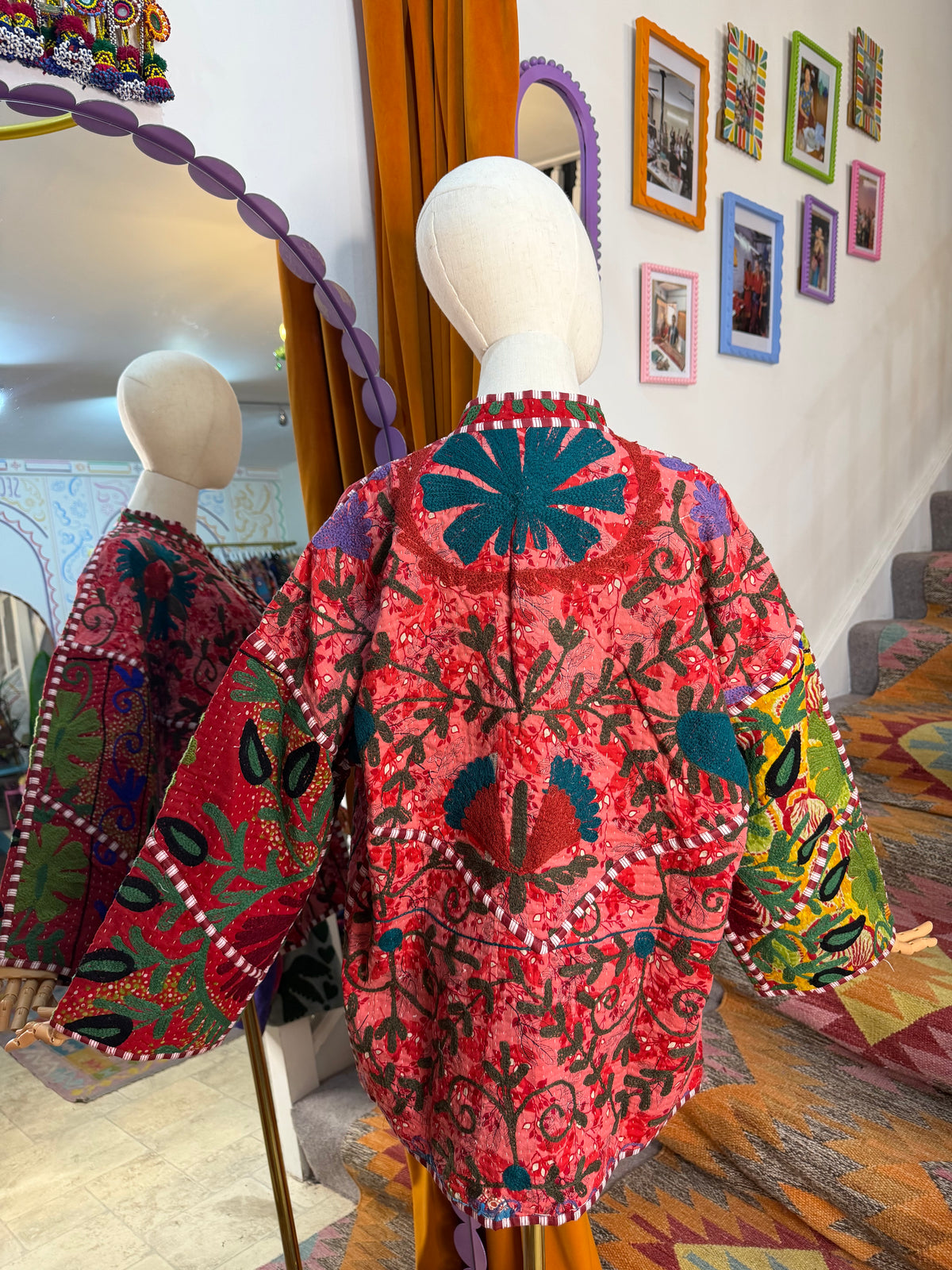 Blanket Kantha Jacket - 4