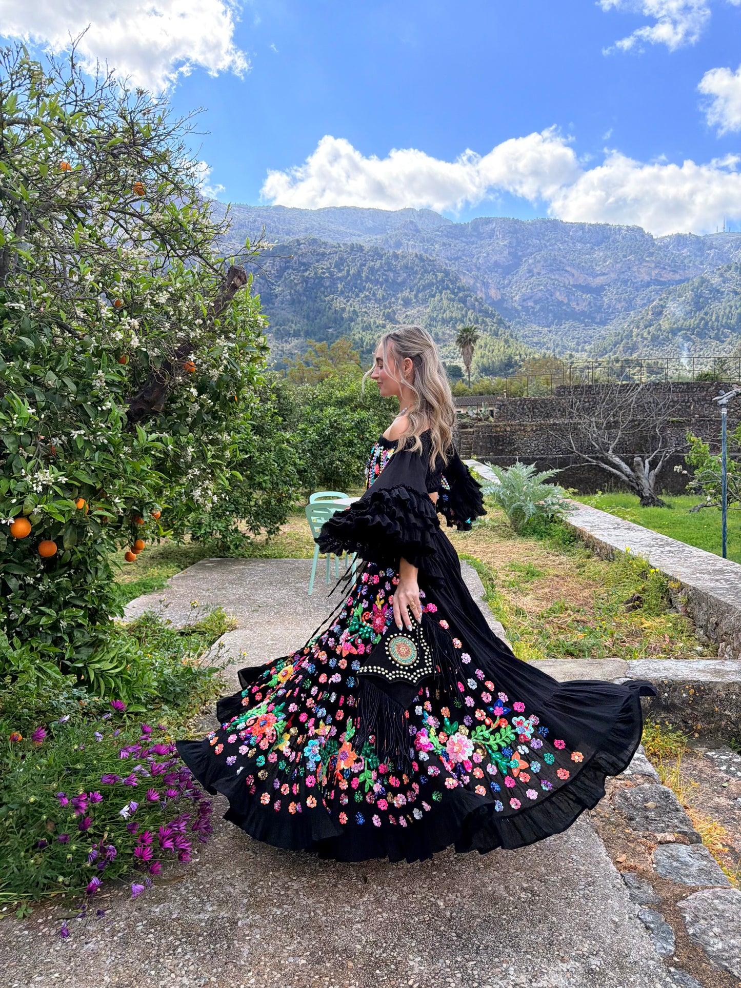 Gypsy Soul Ibiza Black Skirt