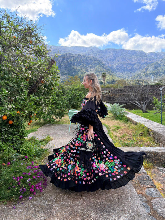 Gypsy Soul Ibiza Black Skirt