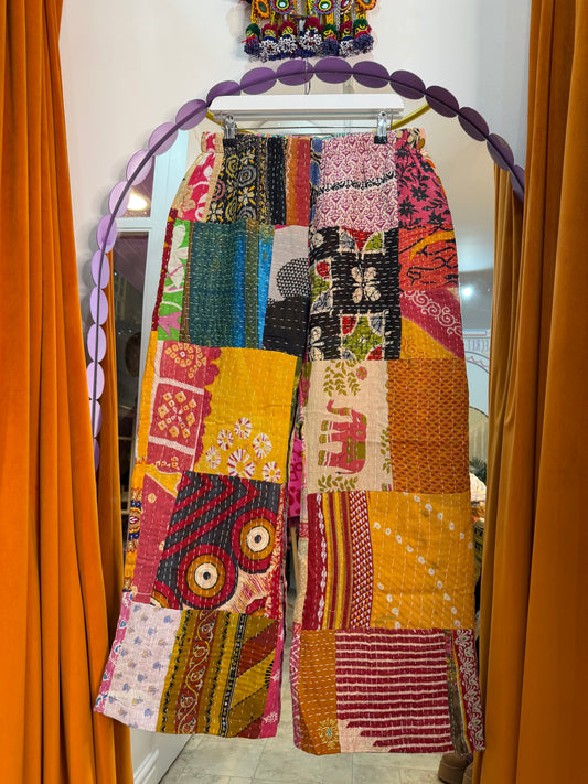 Blanket Kantha Trousers - 17 - UK 14