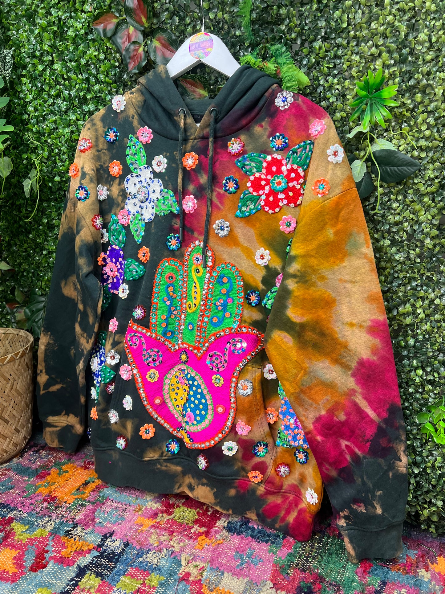 Gypsy Soul Tie Dye Hoodie - 44 - UK 8-14