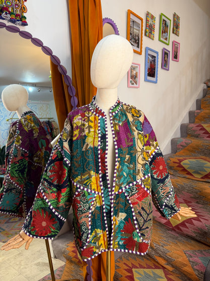 Blanket Kantha Jacket - 1