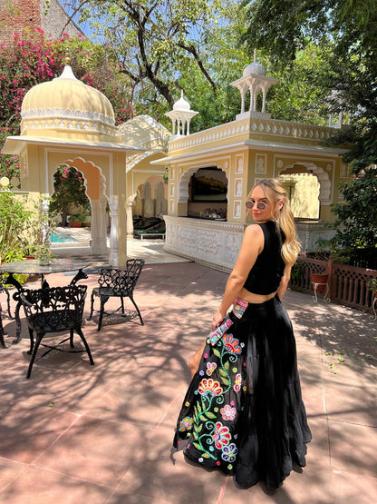 Gypsy Soul Black Ibiza Skirt