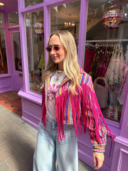 Solara Fringe Jacket