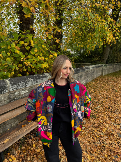 Suzani Oversized Bomber