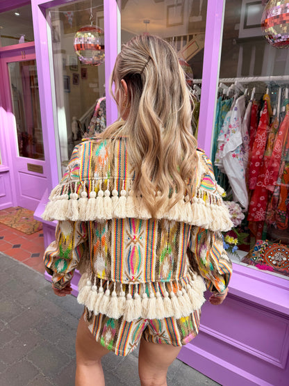 Aztec Lima Cream Jacket