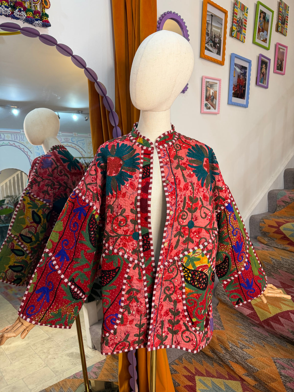 Blanket Kantha Jacket - 4