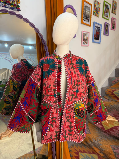 Blanket Kantha Jacket - 4