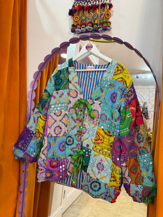 Phulkari Cardigan - 3
