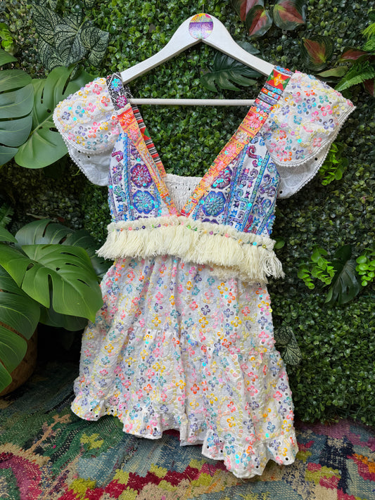 Gypsy Soul Tassel Broderie Anglaise Top 6