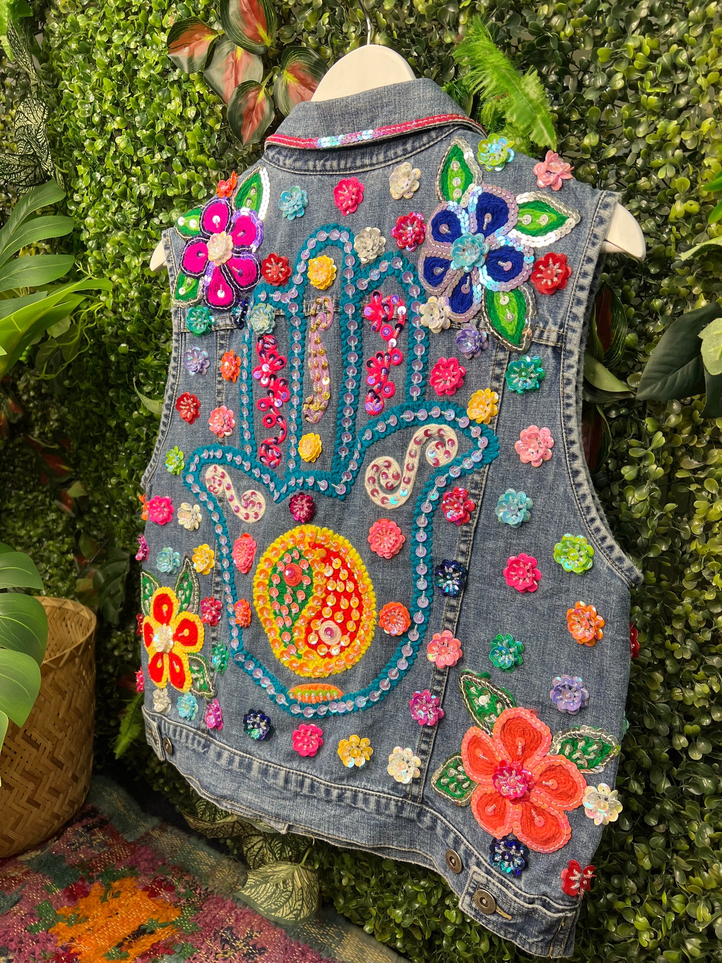 Gypsy Soul Denim Gilet - 1