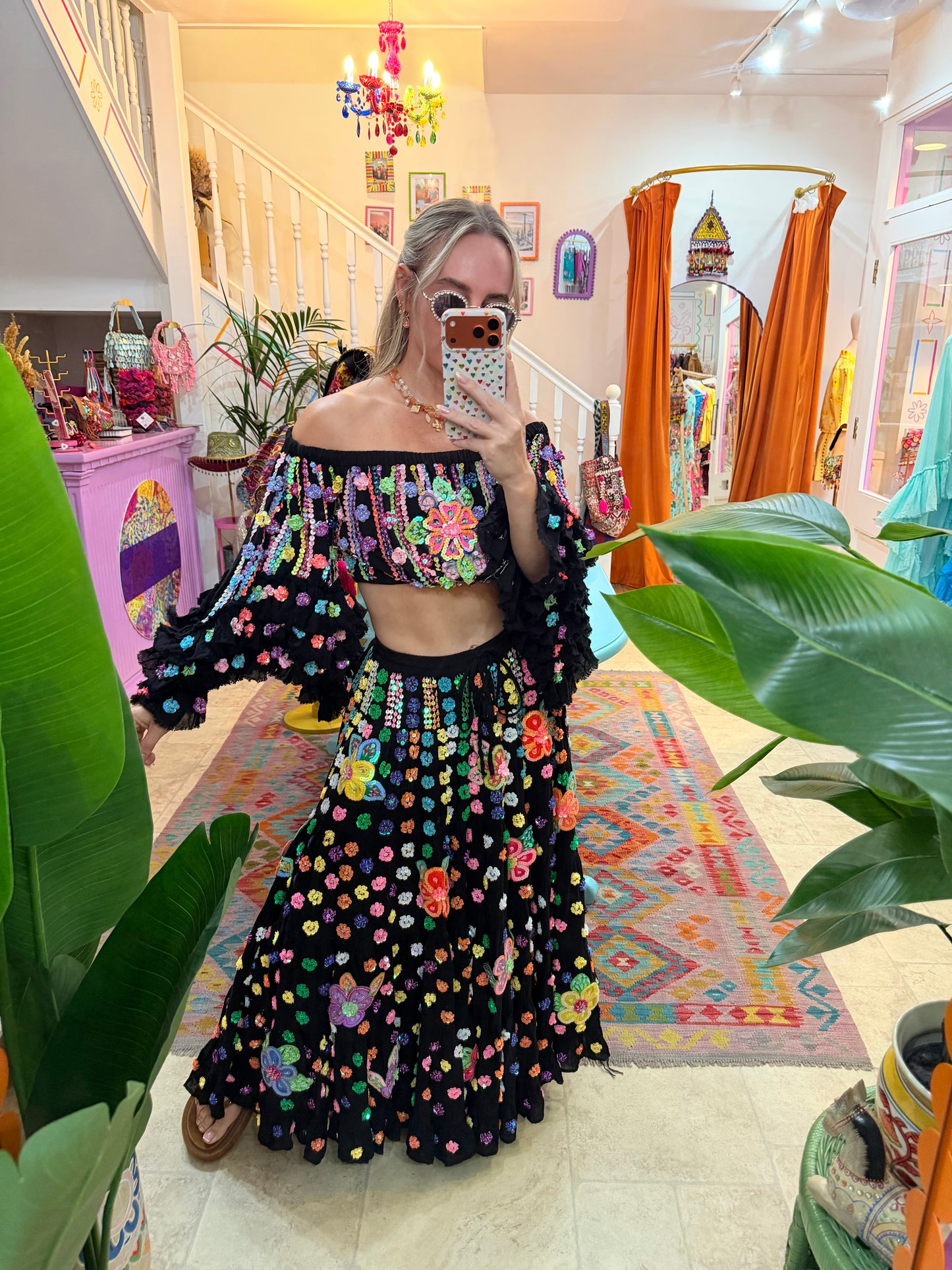 Gypsy Soul Ibiza Black Skirt