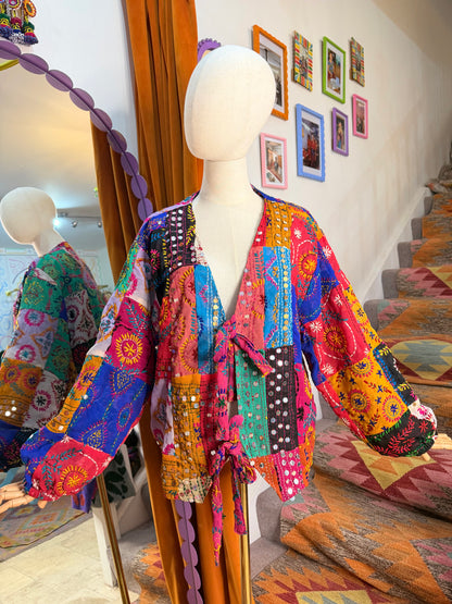 Phulkari Cardigan - 1