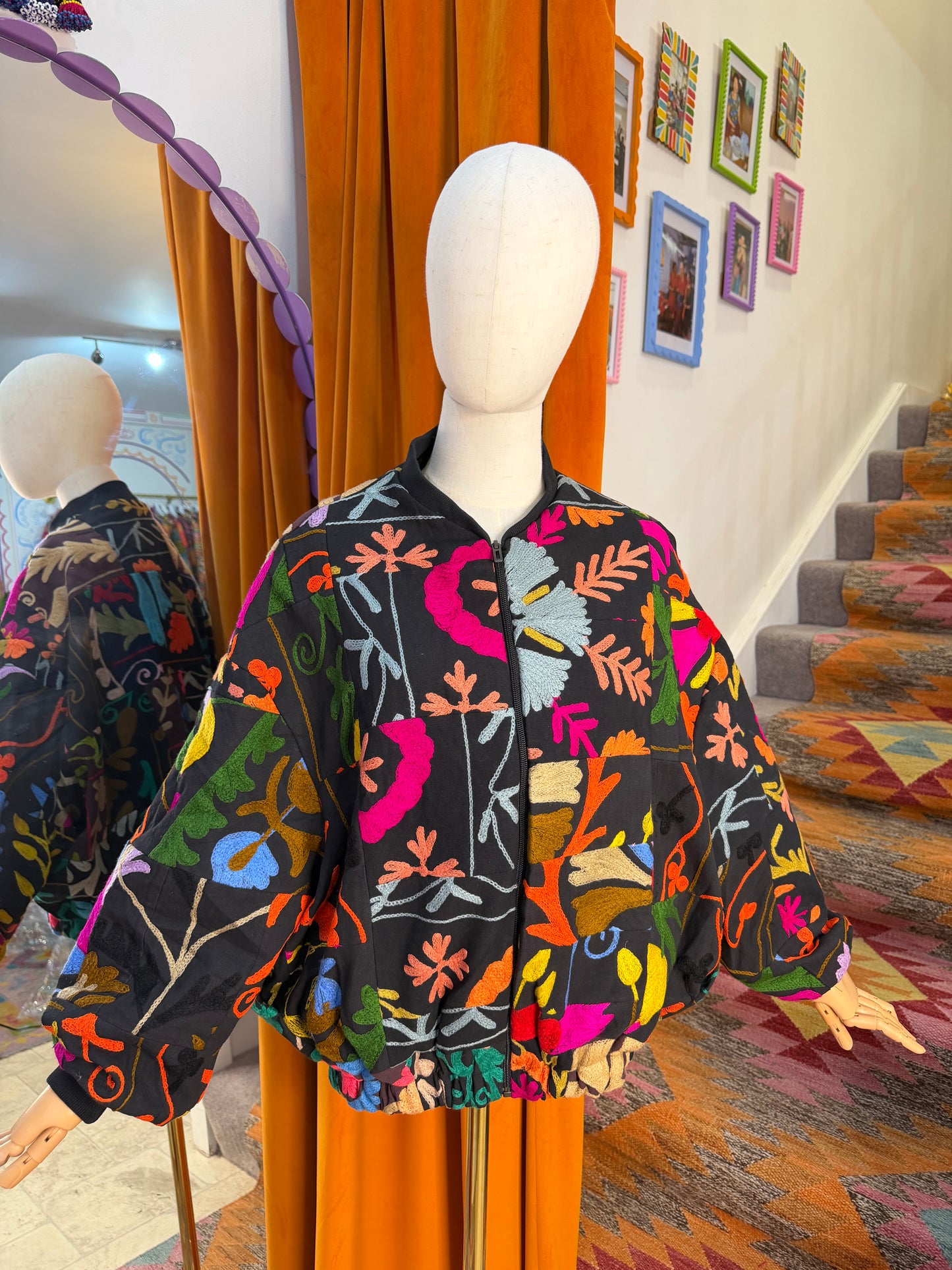 Suzani Oversized Bomber
