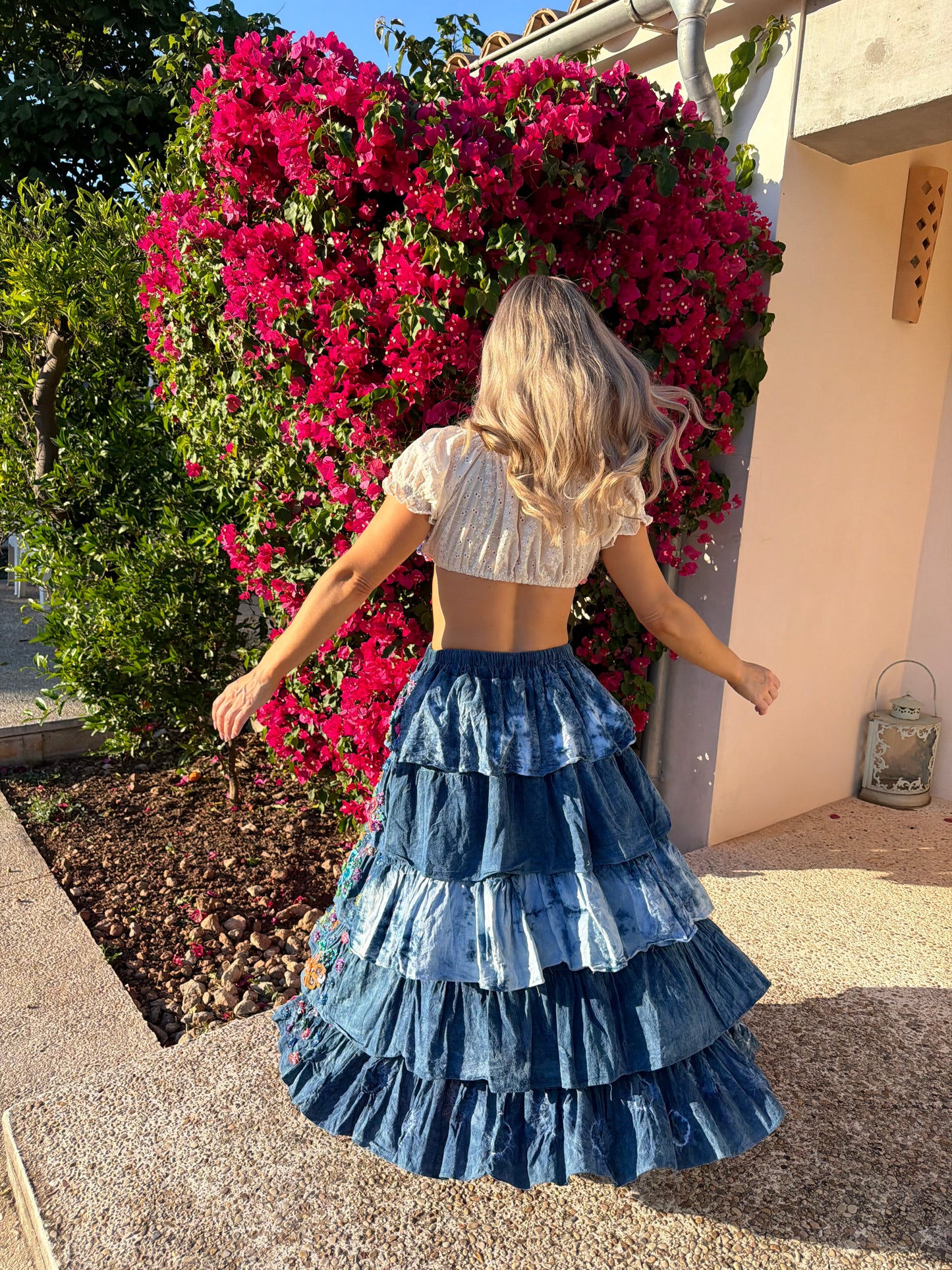 Gypsy Soul Ruffle Skirt
