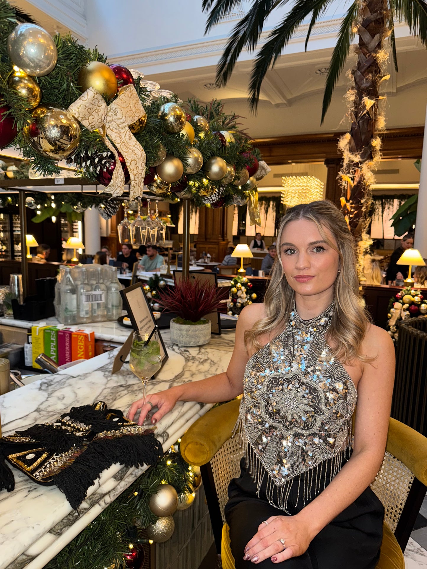 Flower Power Top in Silver