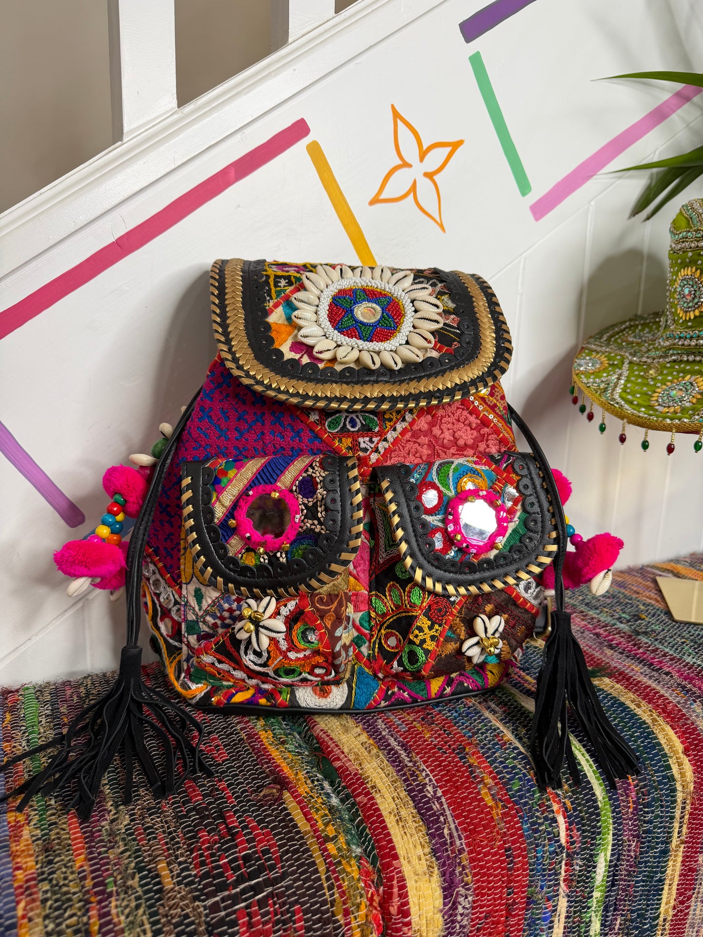 Boho Medium Backpack