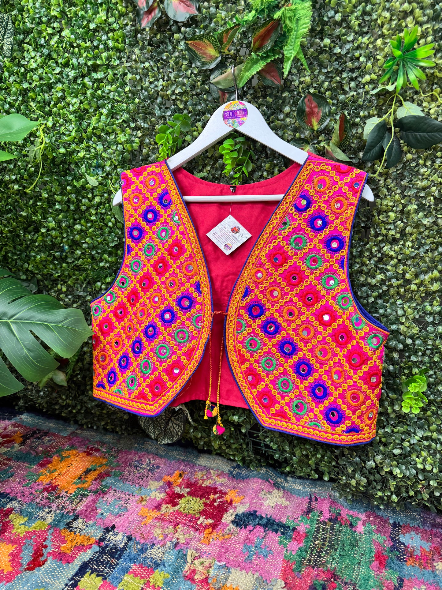 Rainbow Vintage Waistcoat