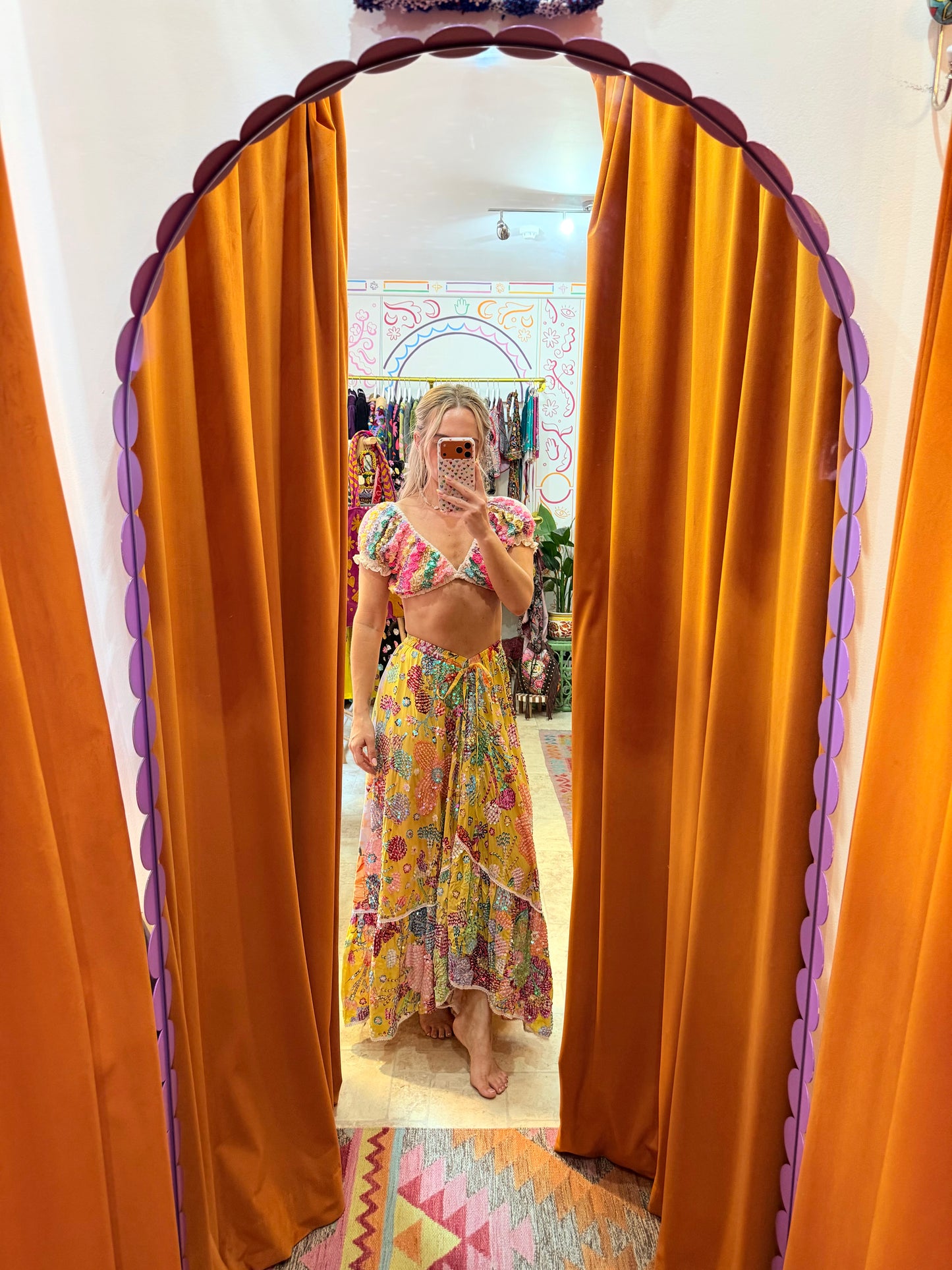 Gypsy Soul Fairy Midi Skirt