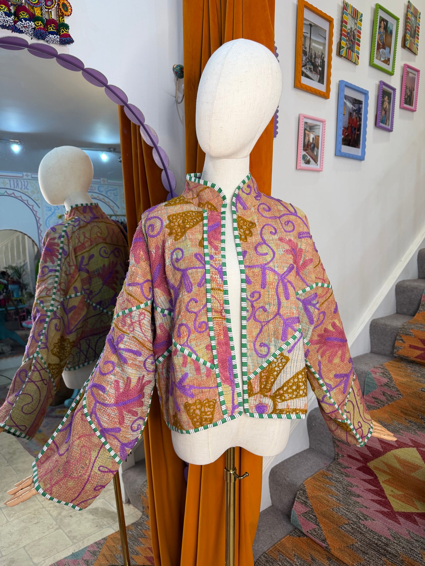 Blanket Kantha Jacket