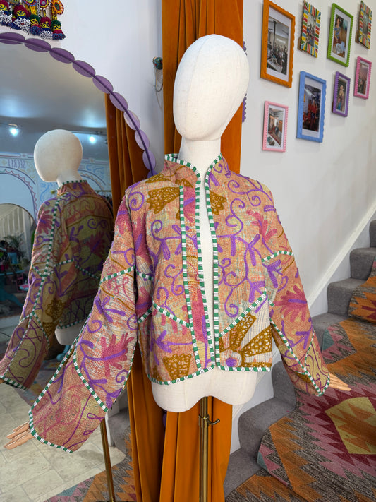 Blanket Kantha Jacket