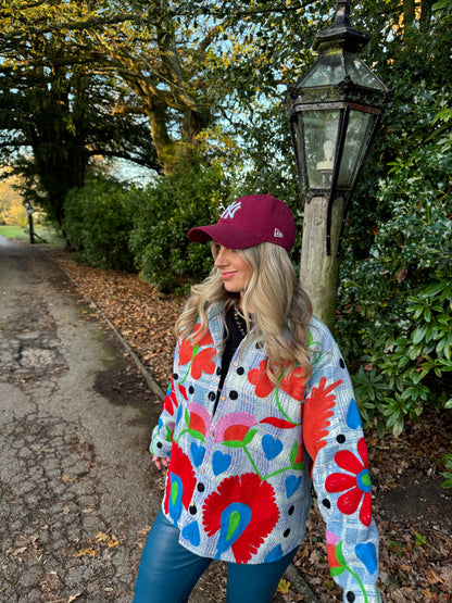 Suzani Kantha Shacket