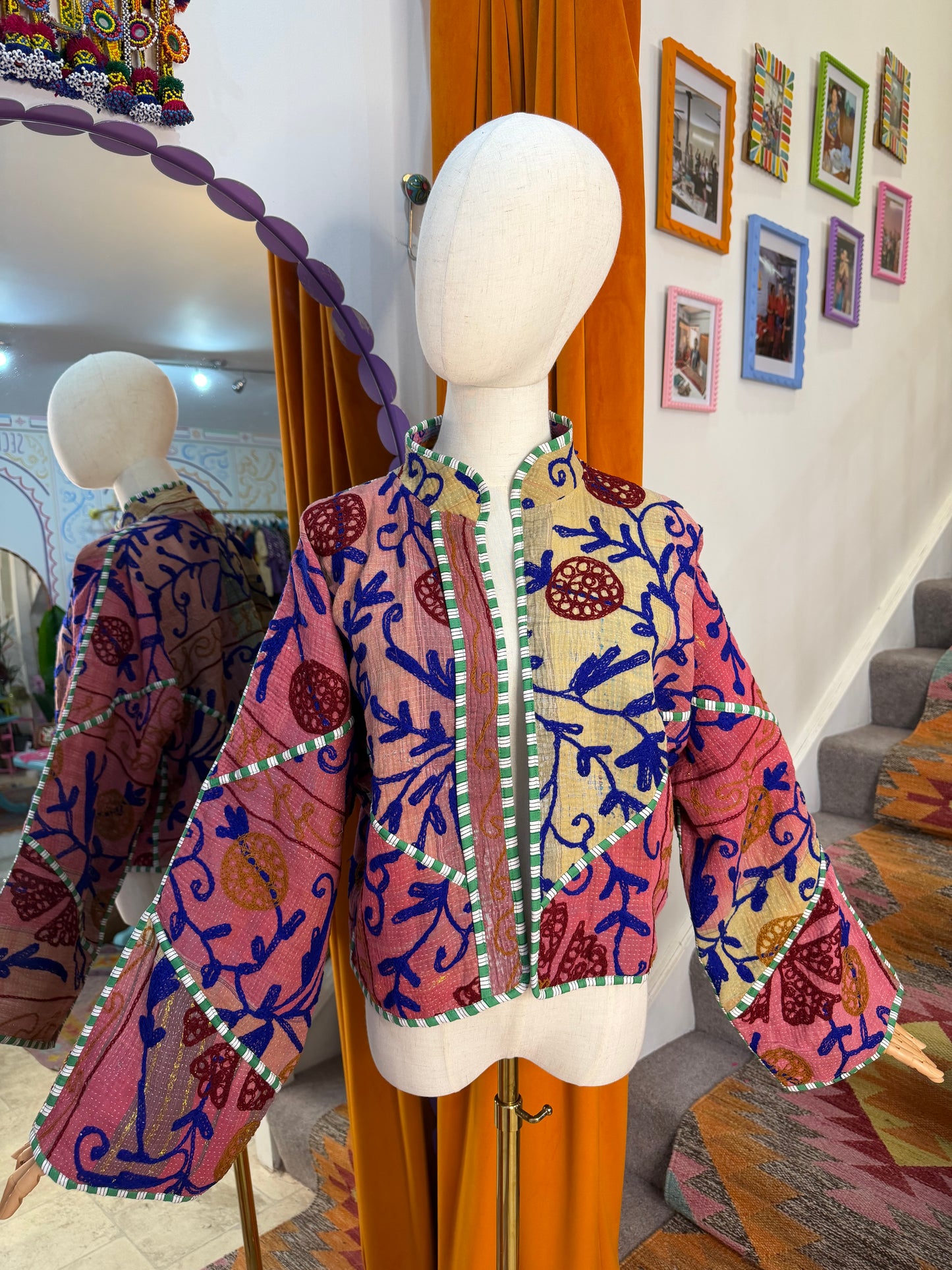 Blanket Kantha Jacket