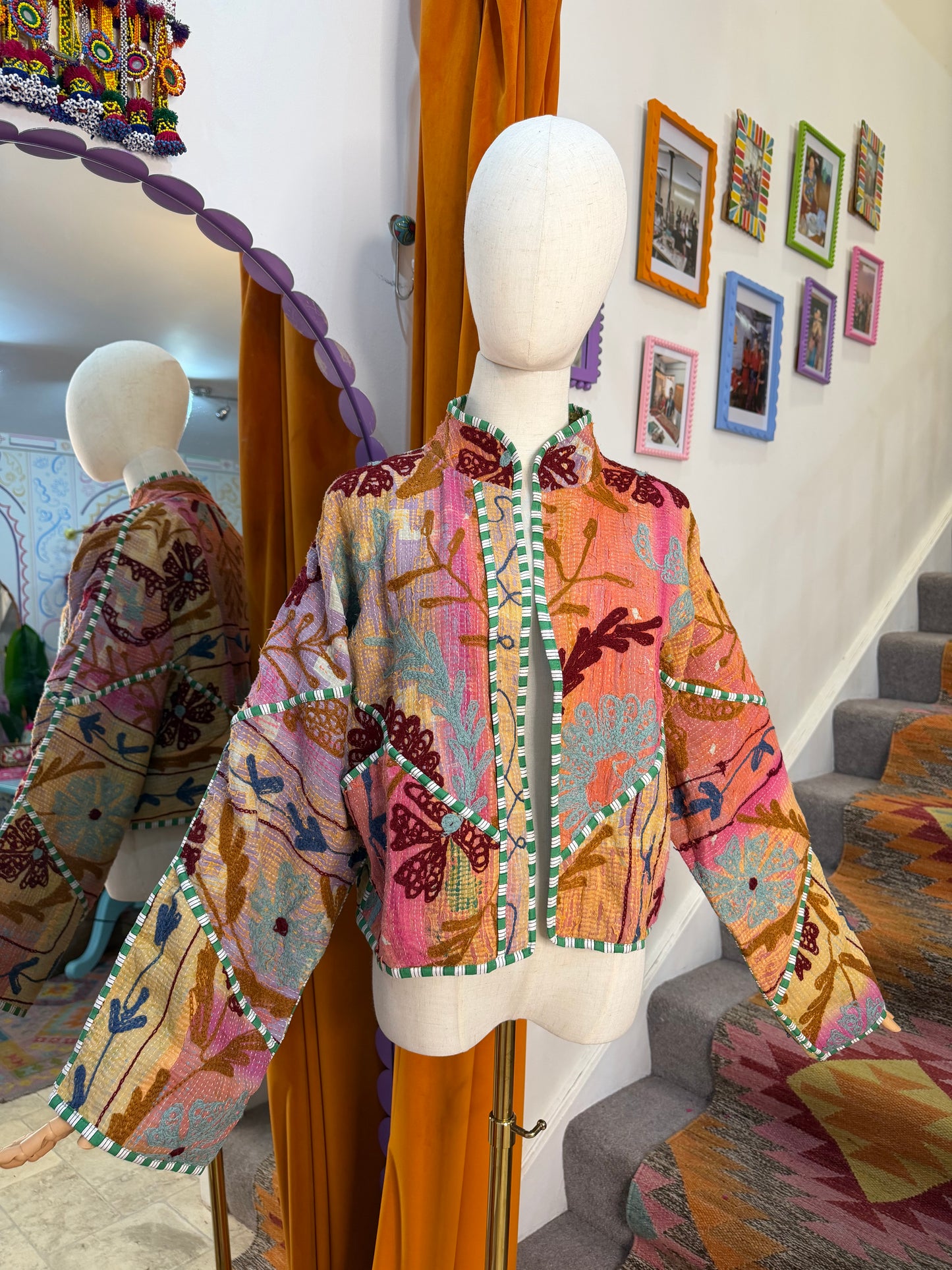 Blanket Kantha Jacket