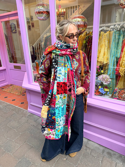 Phulkari XL Wool Scarf