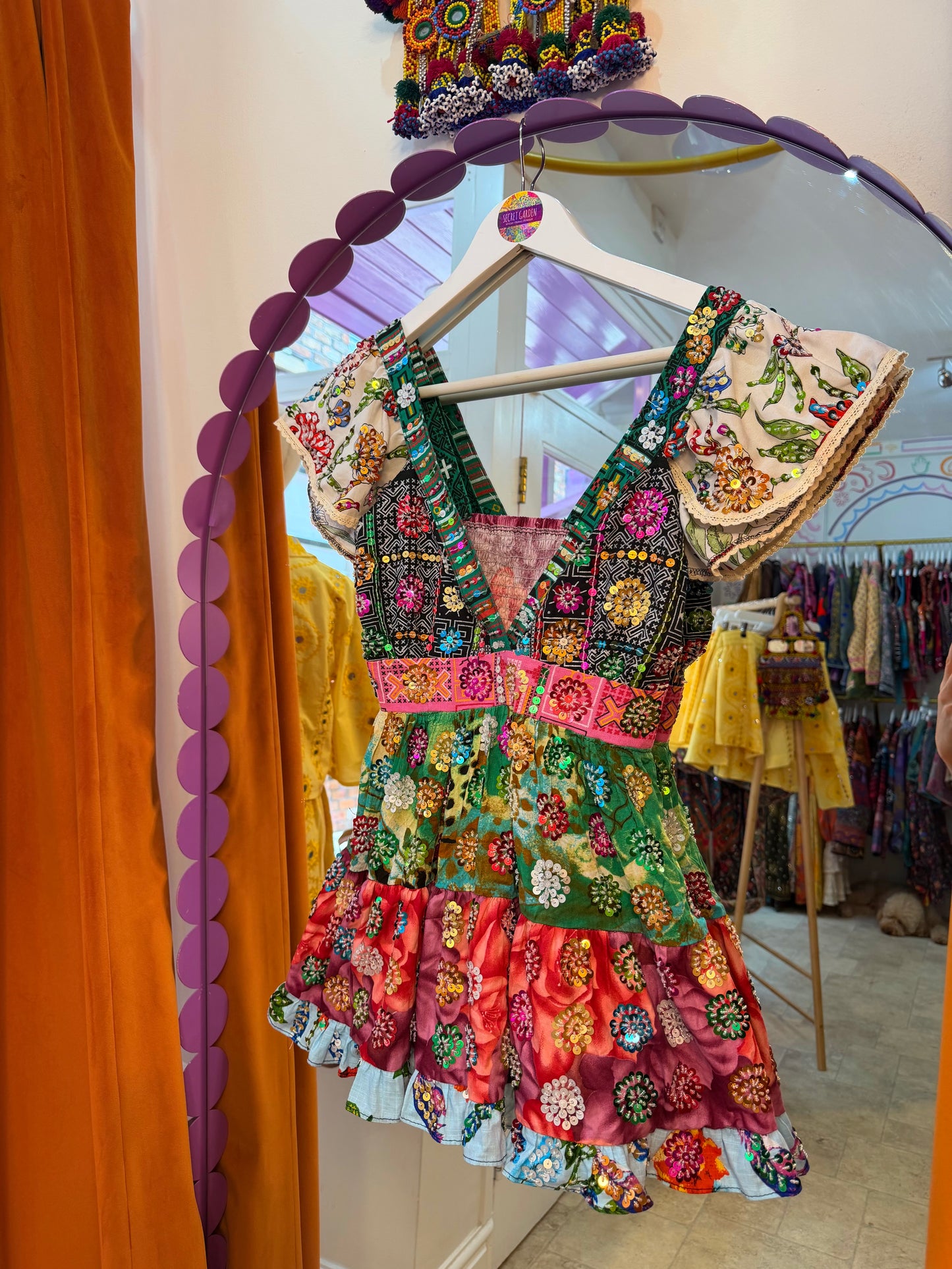 Gypsy Soul Flower Top