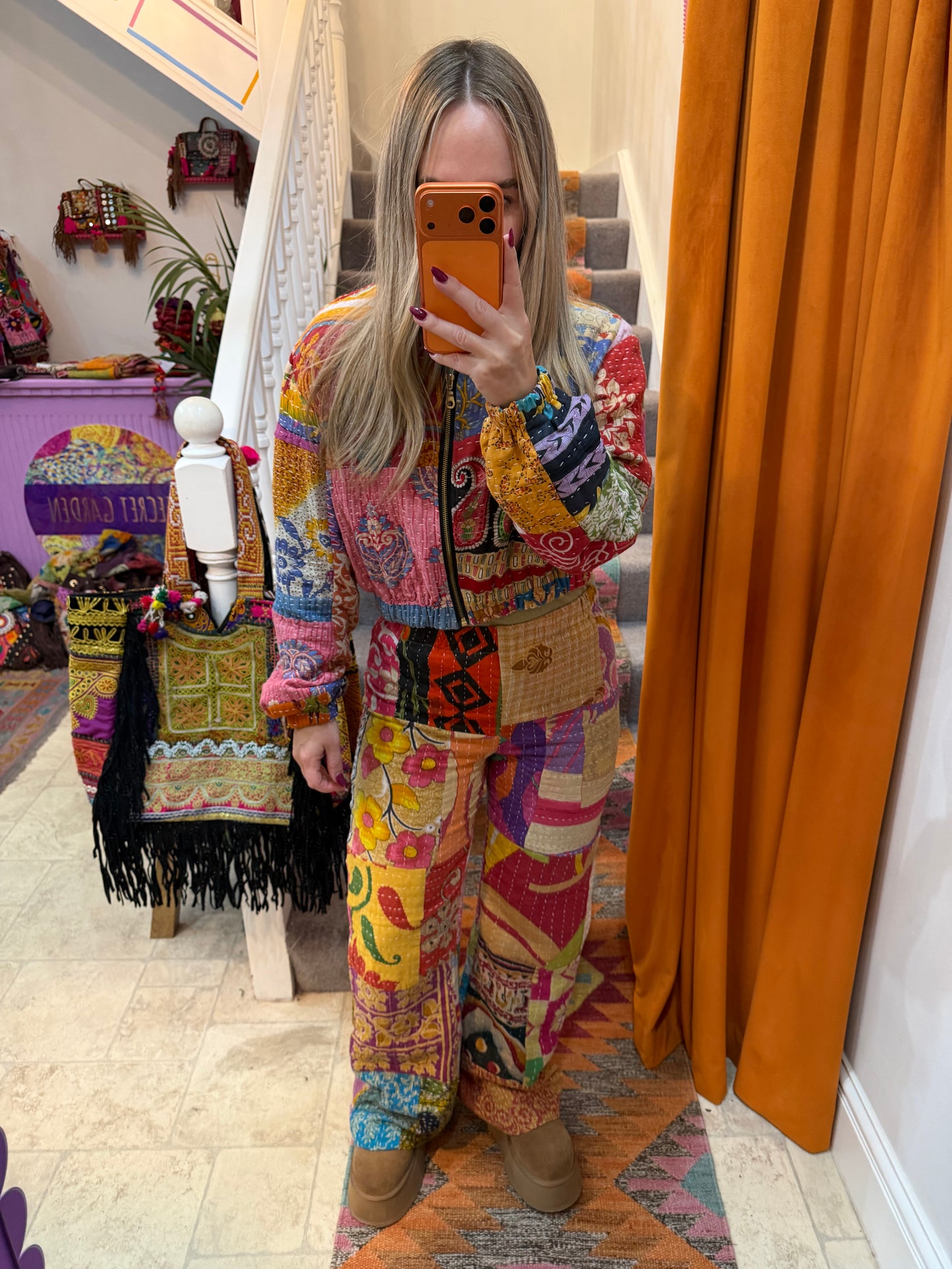 Blanket Kantha Trousers - 9 - UK 10