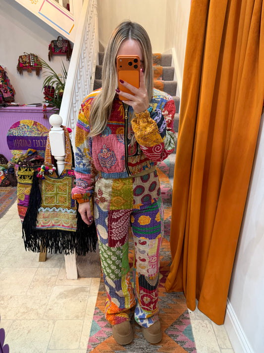 Blanket Kantha Trousers - 11 - UK 10