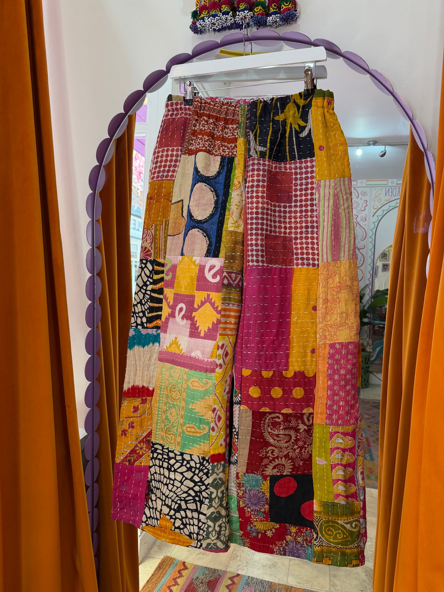 Blanket Kantha Trousers - 7 - UK 12