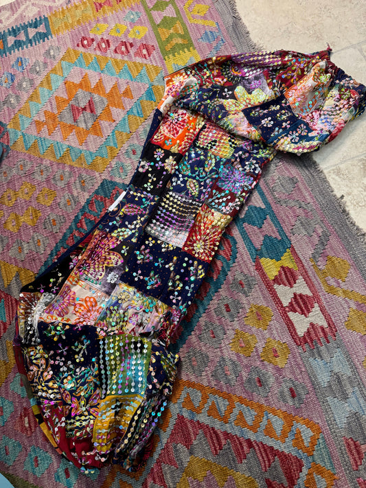 Gypsy Soul Patchwork Bolero Jacket - 6