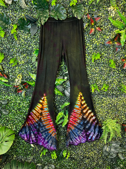 Tie Dye Flare - Green 6