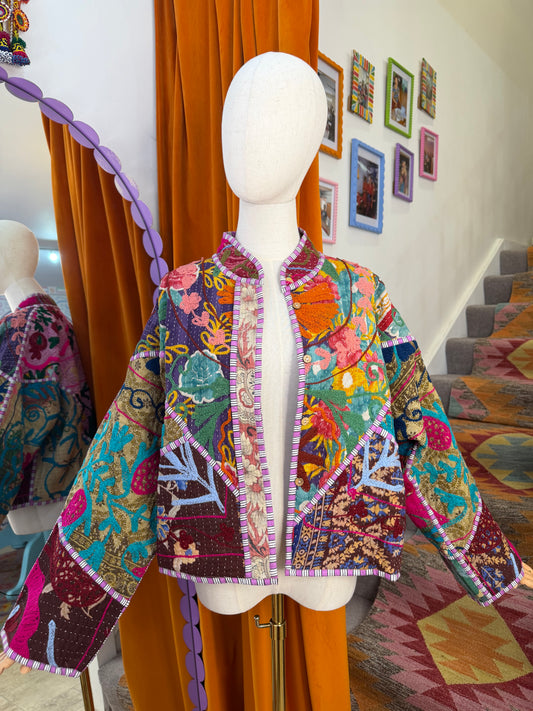 Blanket Kantha Jacket - 2