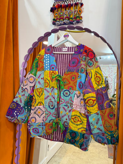 Phulkari Cardigan - 7