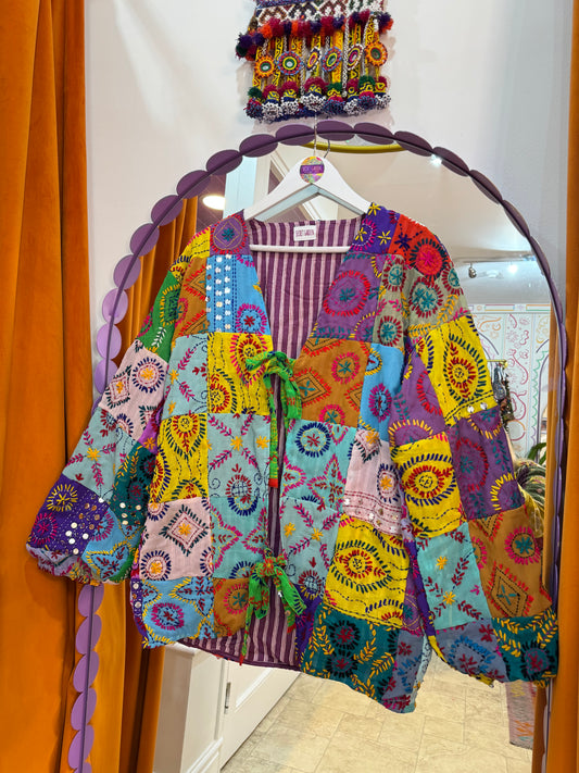 Phulkari Cardigan - 7