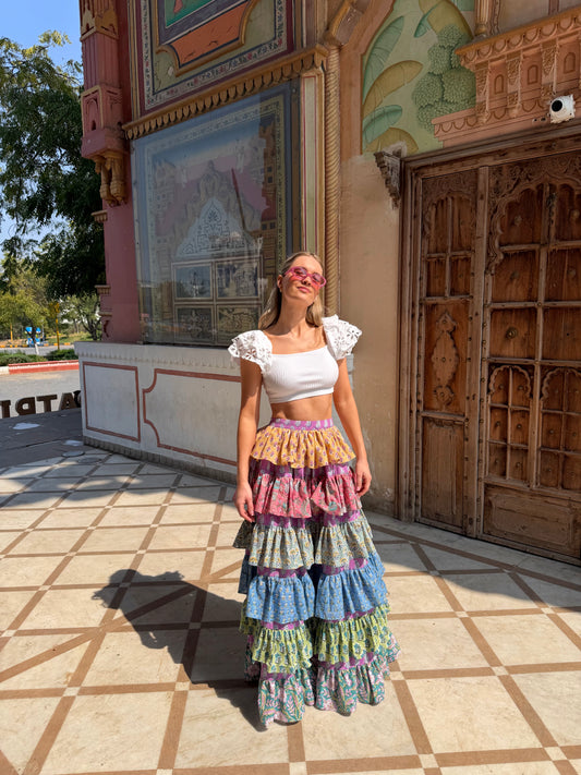 Frida Maxi Skirt - Pastel