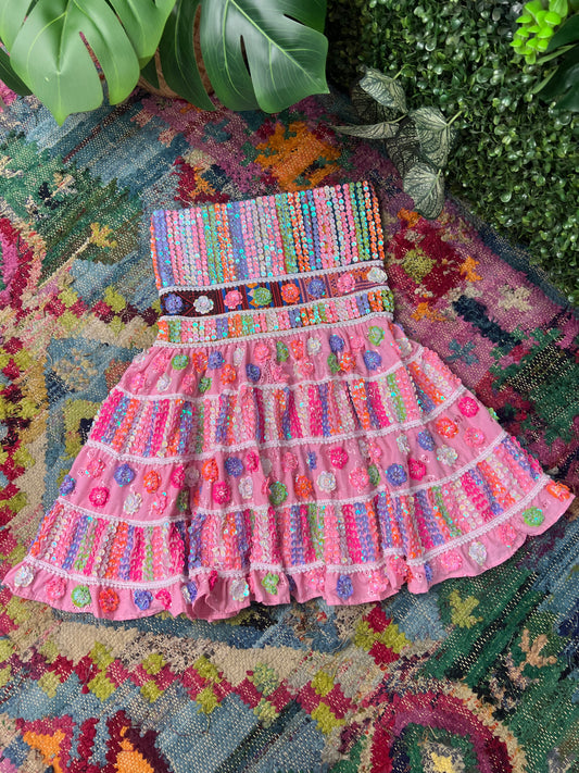 Gypsy Soul Dress in Pink - 3