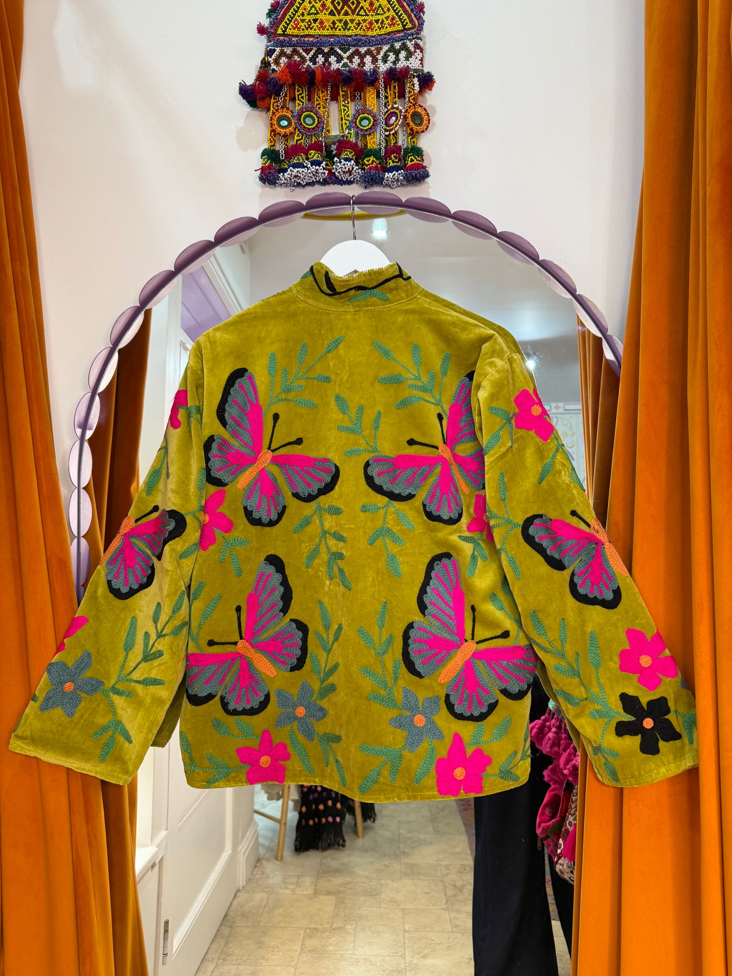 Velvet Butterfly Jacket