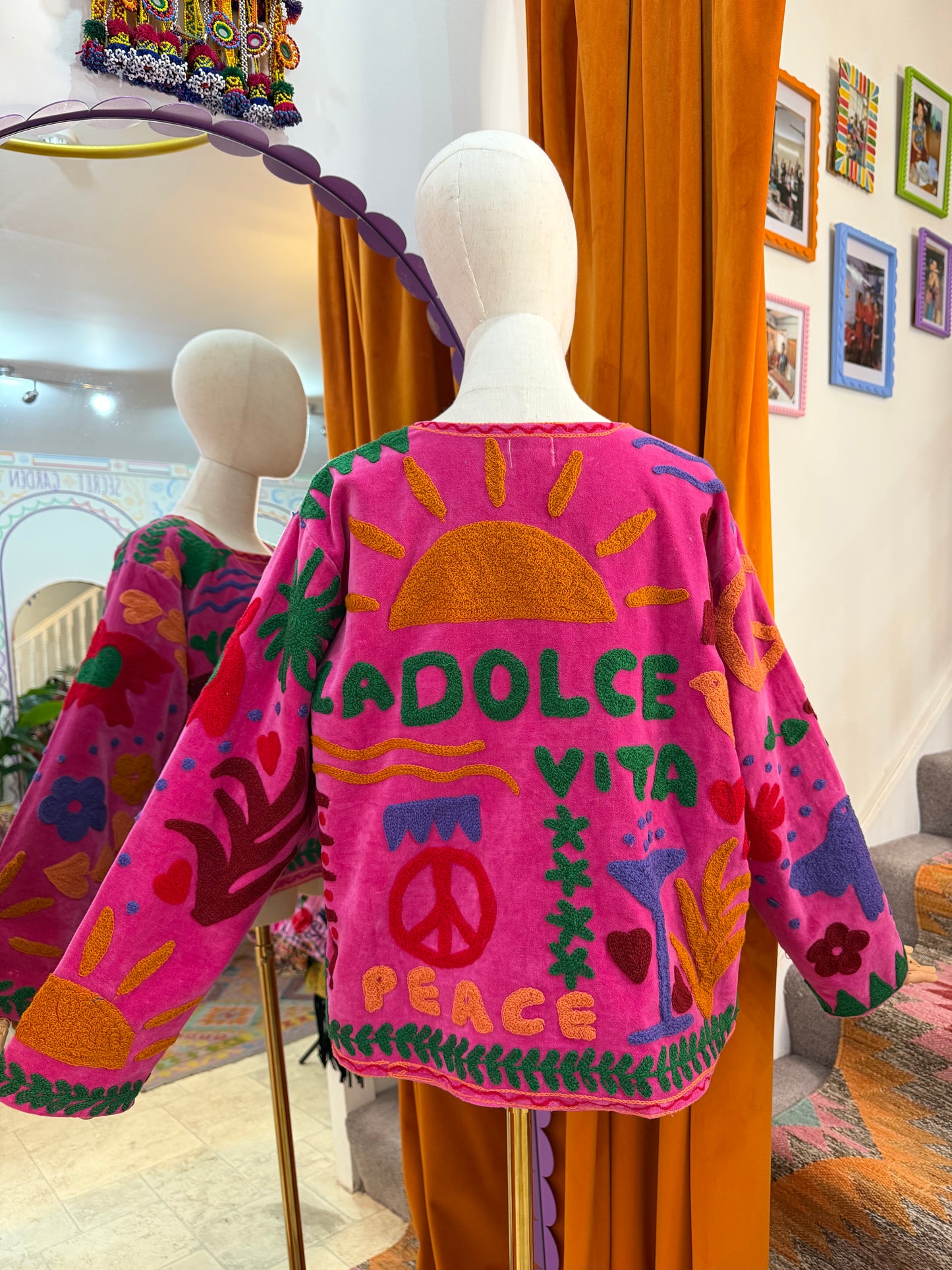 Joy Velvet Duster Jacket